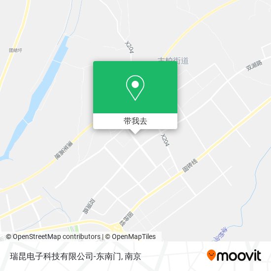 瑞昆电子科技有限公司-东南门地图