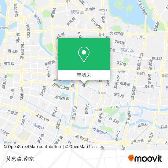 莫愁路地图