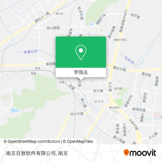 南京百敖软件有限公司地图