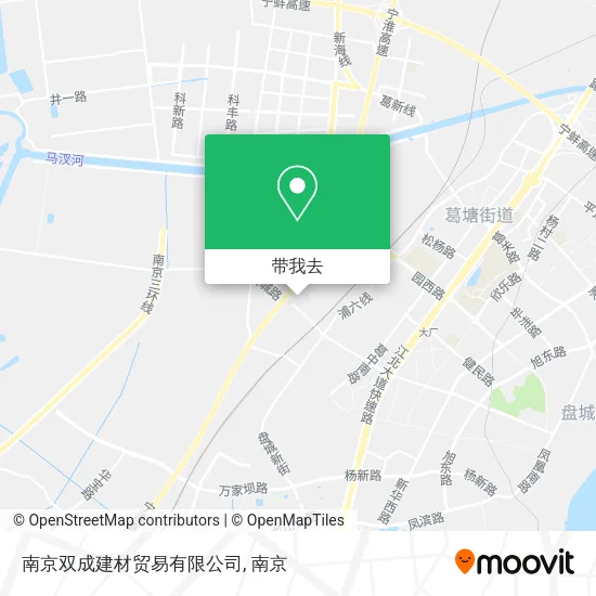 南京双成建材贸易有限公司地图