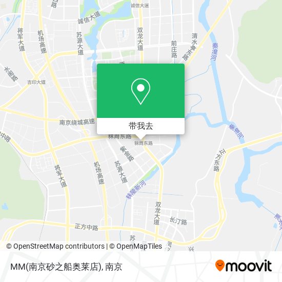 MM(南京砂之船奥莱店)地图