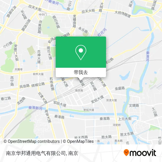 南京华邦通用电气有限公司地图