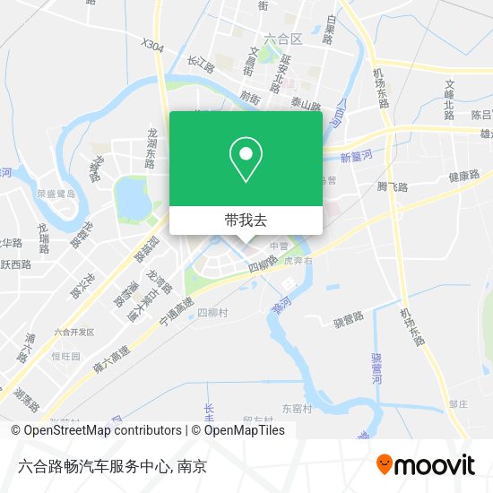 六合路畅汽车服务中心地图