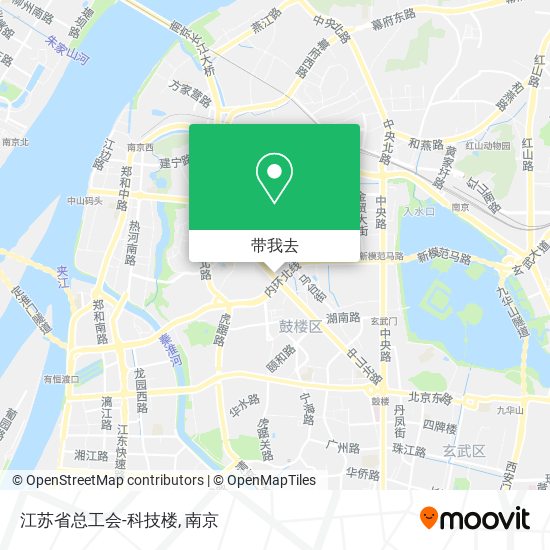 江苏省总工会-科技楼地图