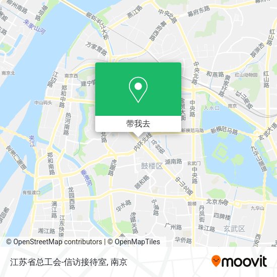 江苏省总工会-信访接待室地图