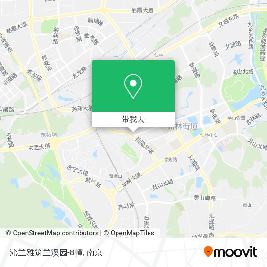 沁兰雅筑兰溪园-8幢地图