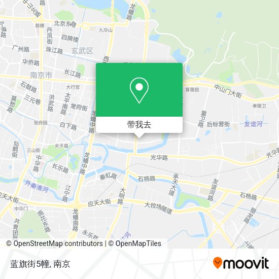 蓝旗街5幢地图
