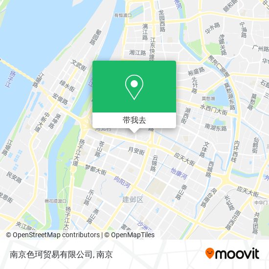 南京色珂贸易有限公司地图