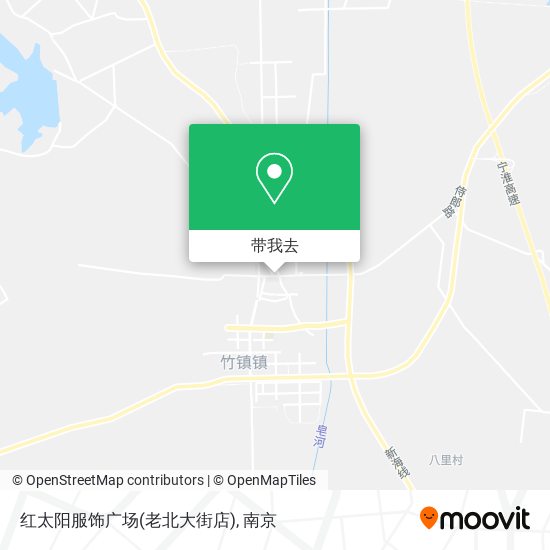 红太阳服饰广场(老北大街店)地图