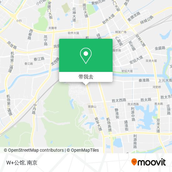 W+公馆地图