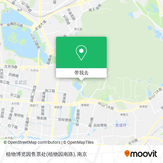 植物博览园售票处(植物园南路)地图
