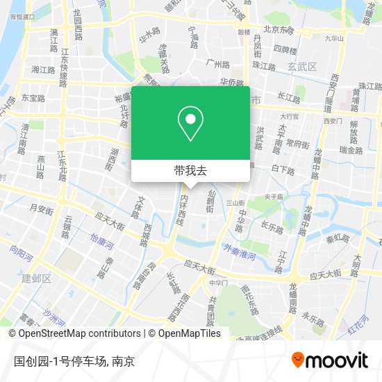 国创园-1号停车场地图