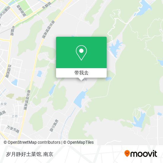 岁月静好土菜馆地图