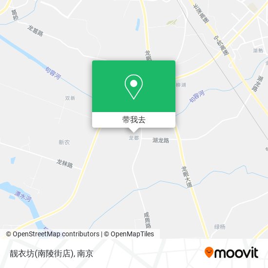 靓衣坊(南陵街店)地图