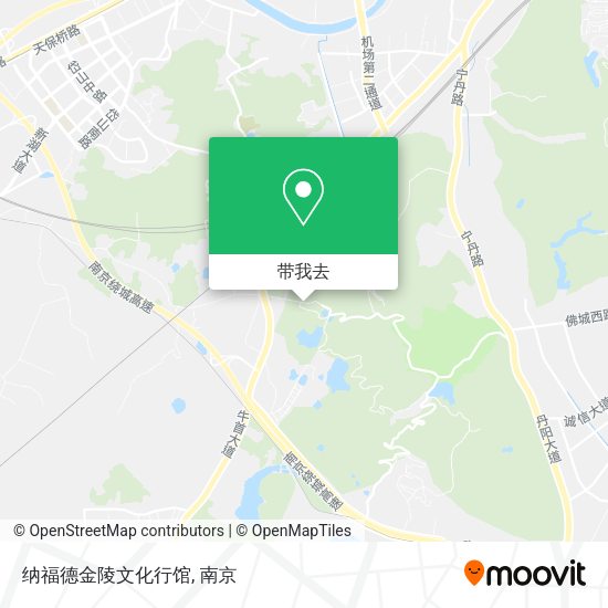 纳福德金陵文化行馆地图