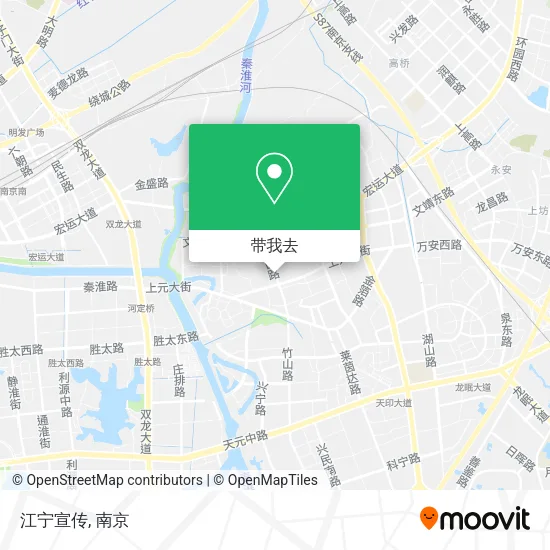 江宁宣传地图
