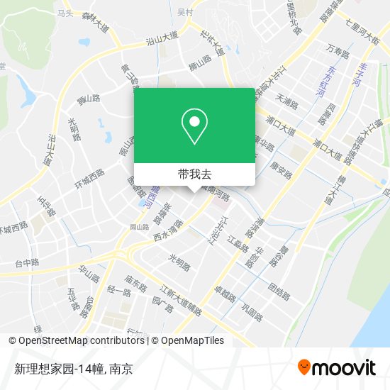 新理想家园-14幢地图