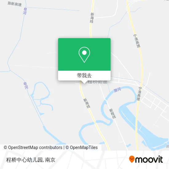 程桥中心幼儿园地图