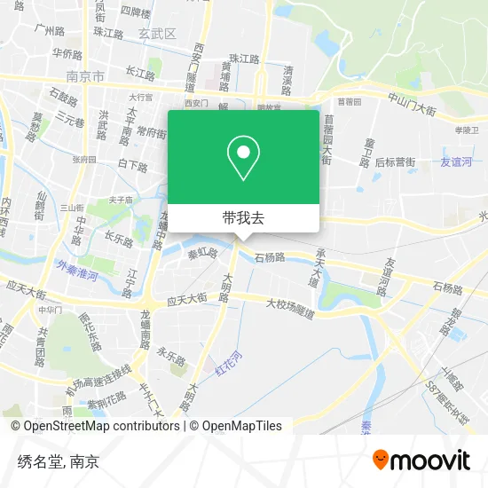 绣名堂地图