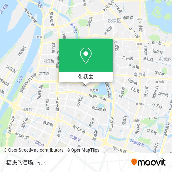 福烧鸟酒场地图