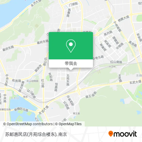 苏邮惠民店(月苑综合楼东)地图