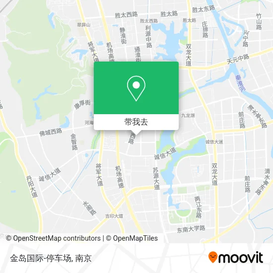 金岛国际-停车场地图