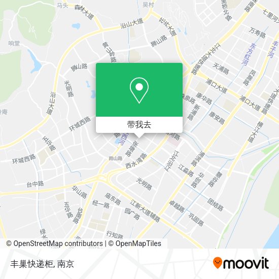 丰巢快递柜地图
