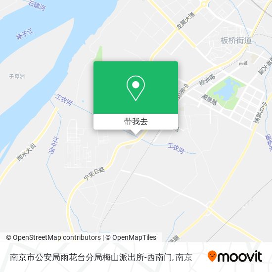 南京市公安局雨花台分局梅山派出所-西南门地图