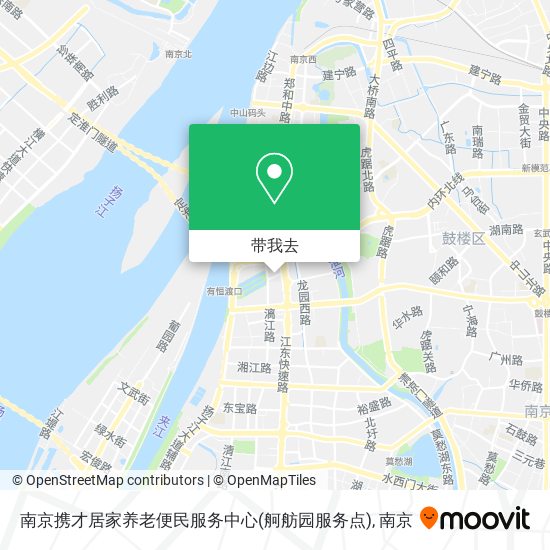 南京携才居家养老便民服务中心(舸舫园服务点)地图