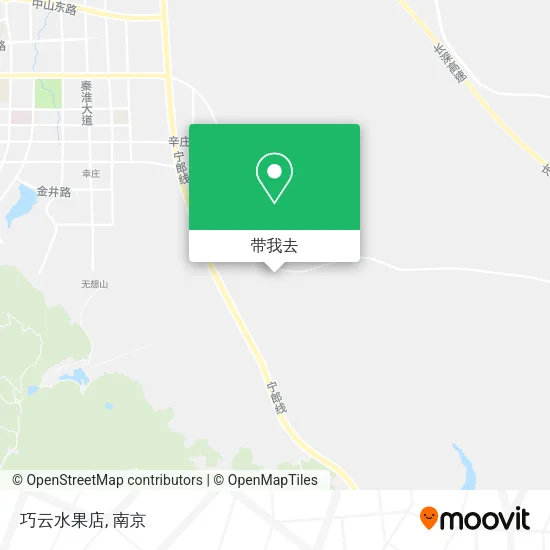 巧云水果店地图