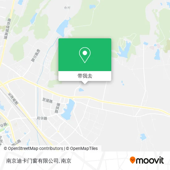 南京迪卡门窗有限公司地图