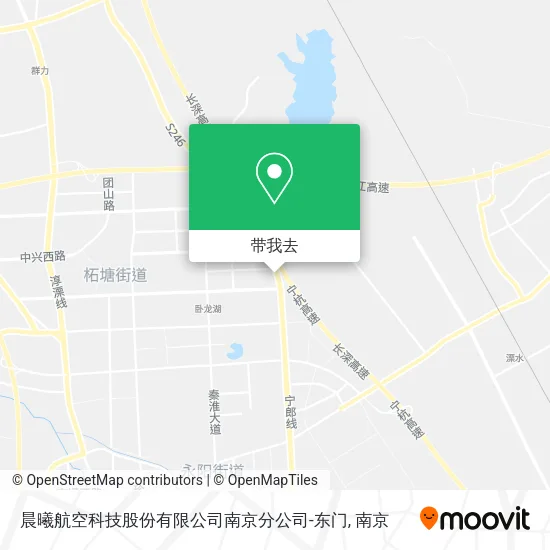 晨曦航空科技股份有限公司南京分公司-东门地图