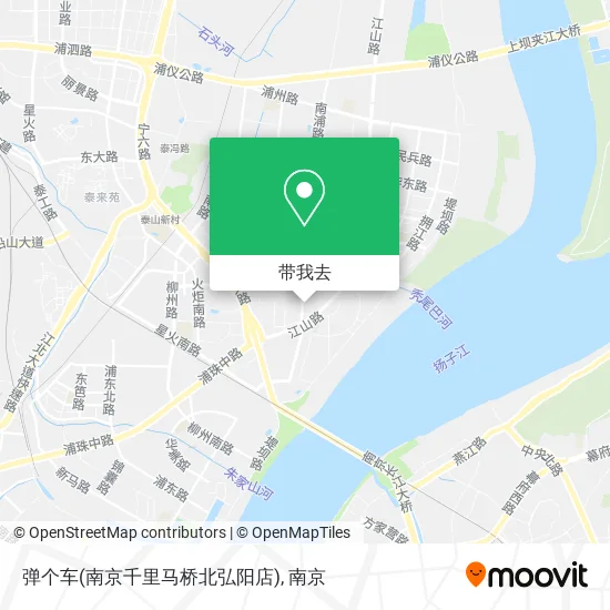 弹个车(南京千里马桥北弘阳店)地图