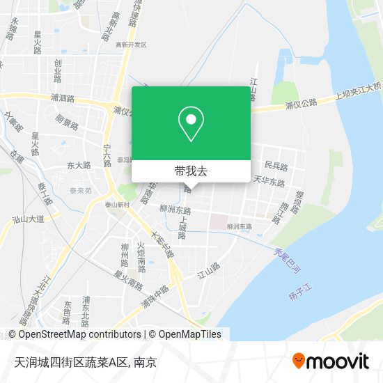 天润城四街区蔬菜A区地图