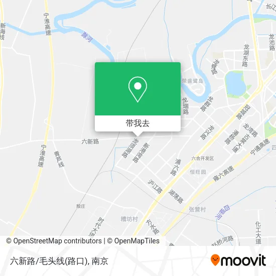 六新路/毛头线(路口)地图