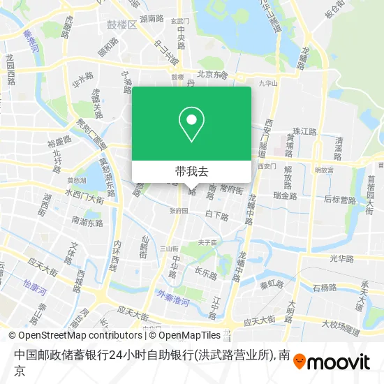 中国邮政储蓄银行24小时自助银行(洪武路营业所)地图