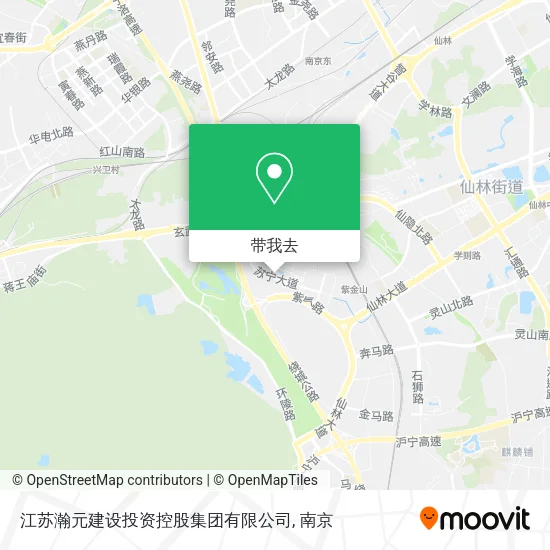 江苏瀚元建设投资控股集团有限公司地图