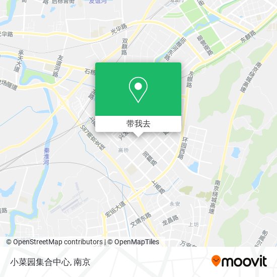 小菜园集合中心地图