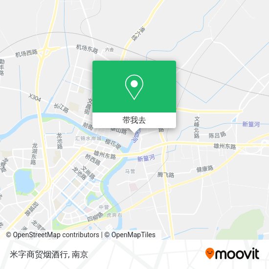 米字商贸烟酒行地图