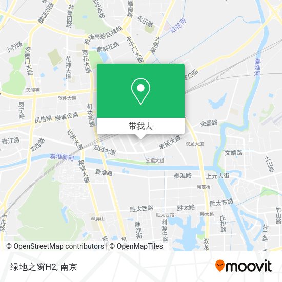 绿地之窗H2地图