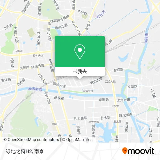 绿地之窗H2地图