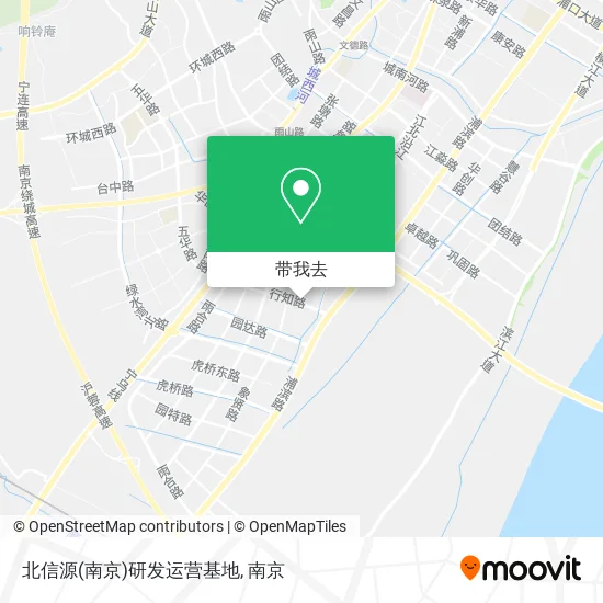北信源(南京)研发运营基地地图