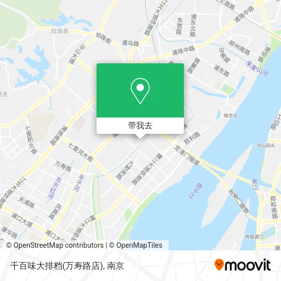 千百味大排档(万寿路店)地图