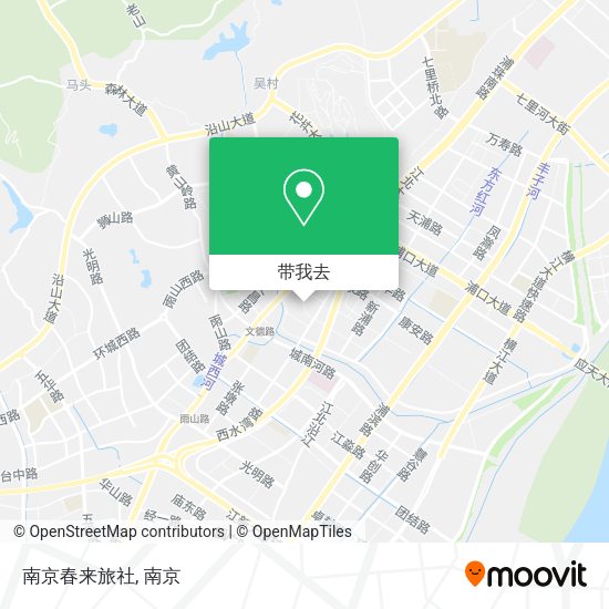南京春来旅社地图