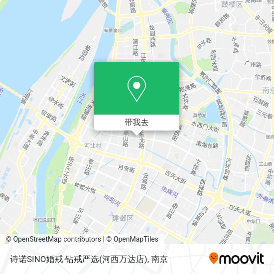 诗诺SINO婚戒·钻戒严选(河西万达店)地图