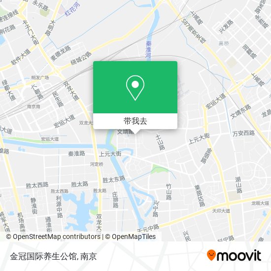 金冠国际养生公馆地图