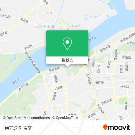 南京沙卡地图