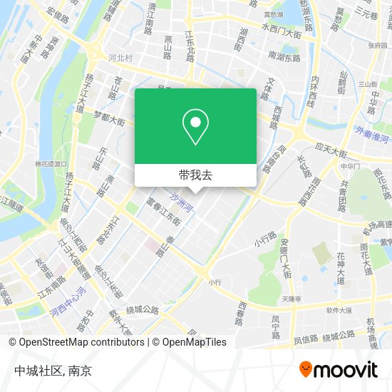 中城社区地图