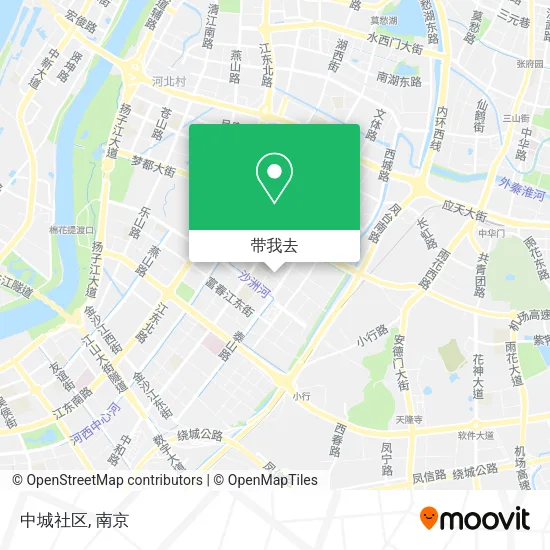 中城社区地图