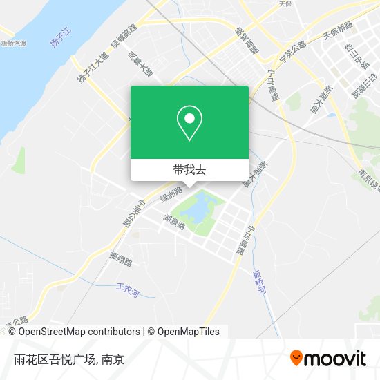 雨花区吾悦广场地图
